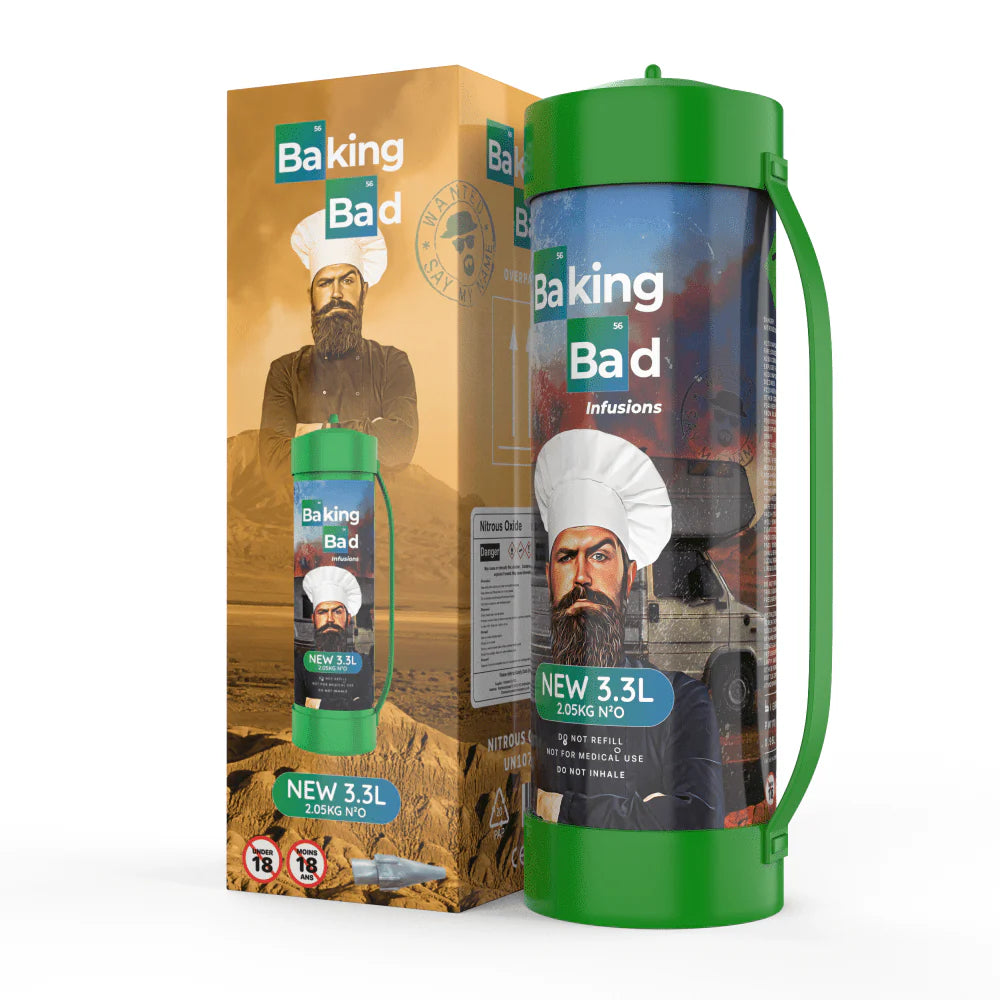 Baking bad 3.3L canisters - Geelong Nangs